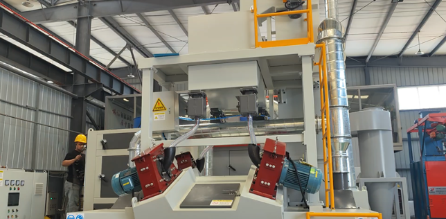 定安喷砂机在金属加工行业的应用与优势