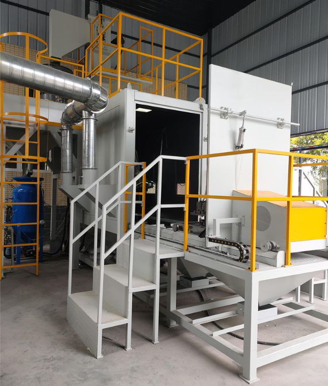 定安全自动喷砂机 实现无人化高效生产