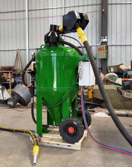 定安移动式喷砂机 户外施工效率翻倍