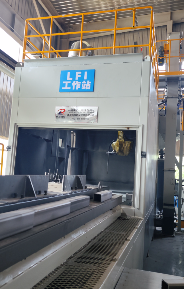 定安大口径喷砂机 适合大型工件处理